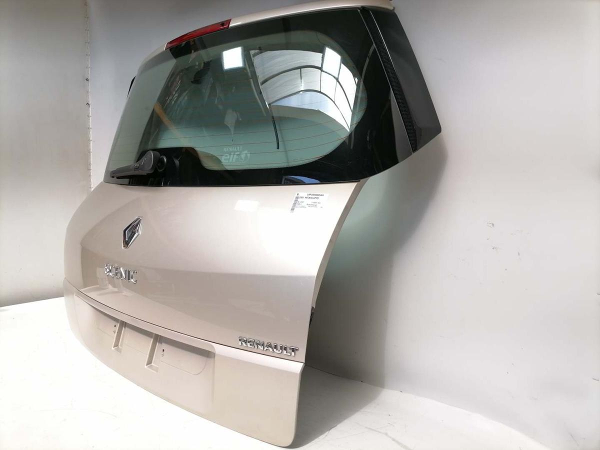 Renault Scenic 2 original Heckklappe mit Heckscheibe TED11 Dakotabeige Bj.2007